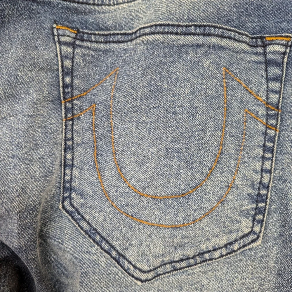 True Religion The Rocco Moto Skinny Jean...Size 40/32